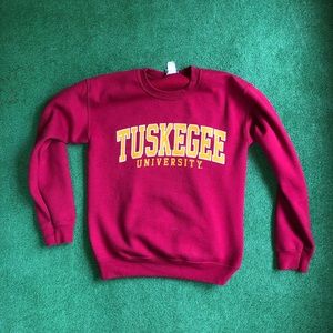 Tuskegee University/ College Red sweater!
